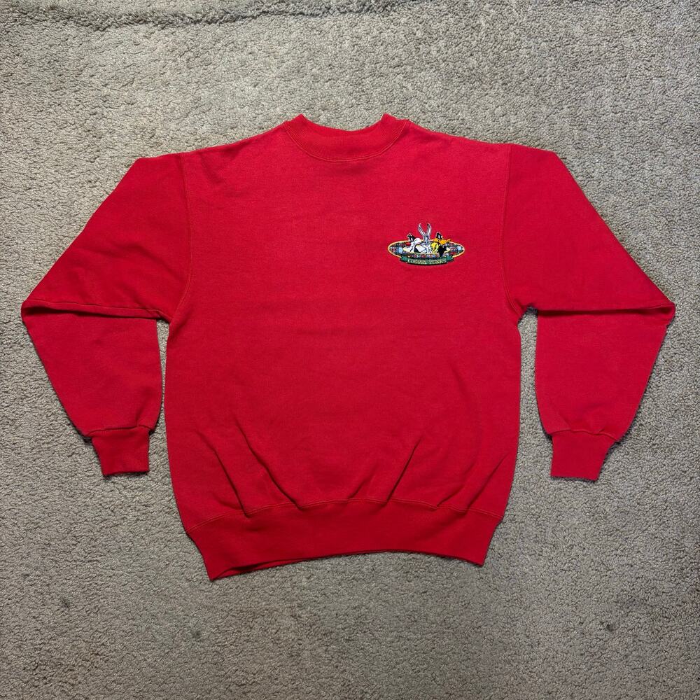 Vintage 1994‎ WARNER BROS LOONEY TUNES CREWNECK SWEATSHIRT USA Men’s Sz M